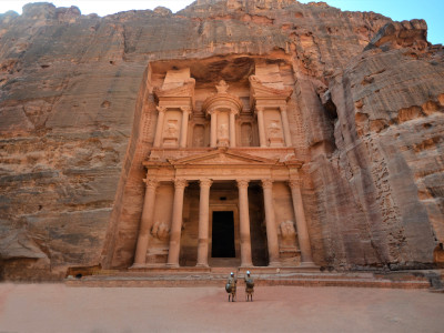 La Khazneh de Petra, Jordanie